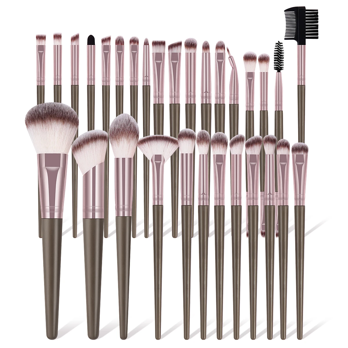 MAANGE-Juego de brochas de maquillaje, 30 Uds., brochas de maquillaje profesionales, cosméticos, base, corrector en polvo, sombra de ojos, Kit de brochas de maquillaje