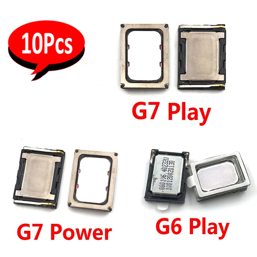 10 pçs, campainha alto-falante alto-falante para moto g4 play g6 g5 play g7 power g8 g9 plus g60 g51 g50 g30 g10 fone de ouvido