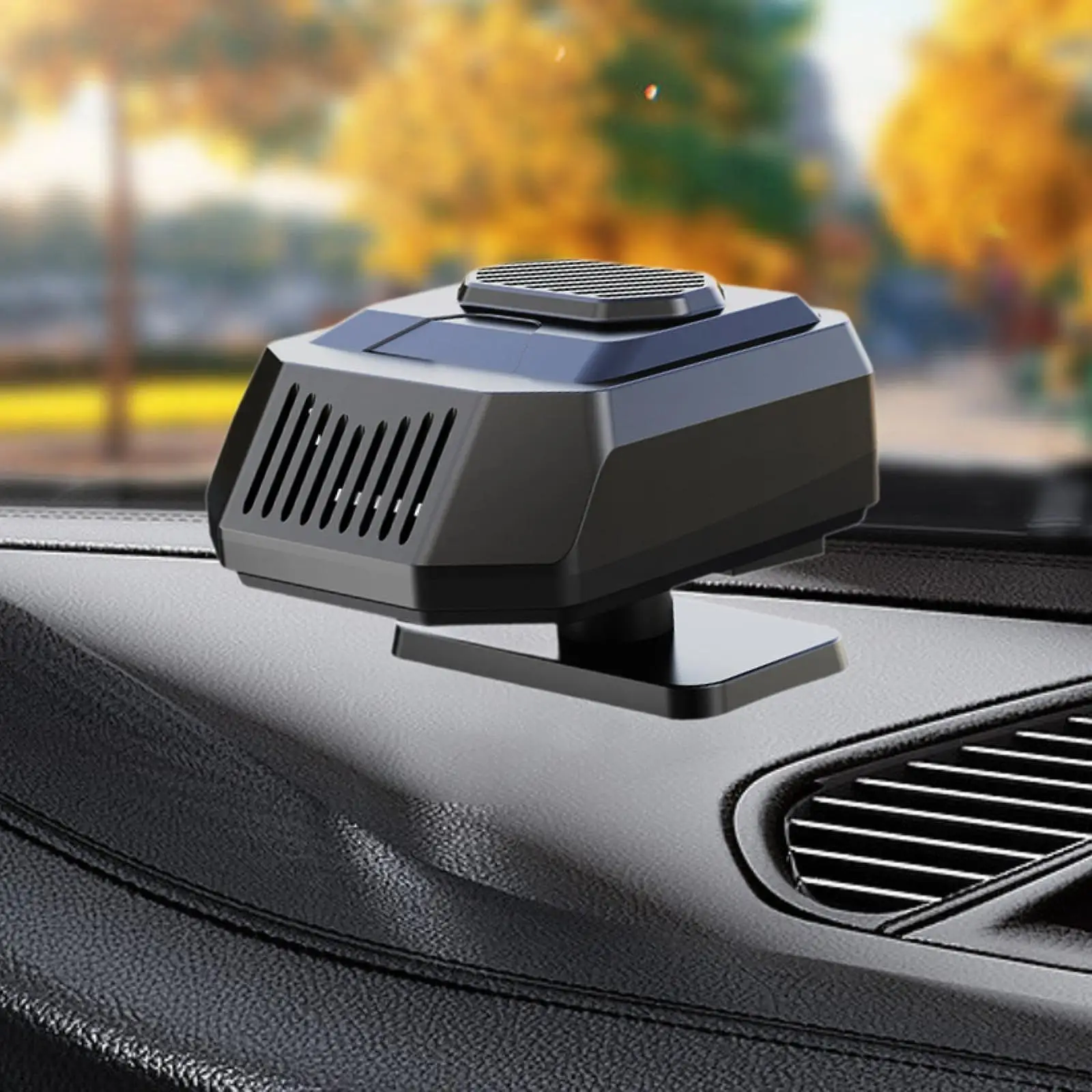 

Car Heater Portable Heater 360° Rotatable Lighter Heater Auto Car Defogger Heating Fan for SUV Truck RV Trailer Vehicle