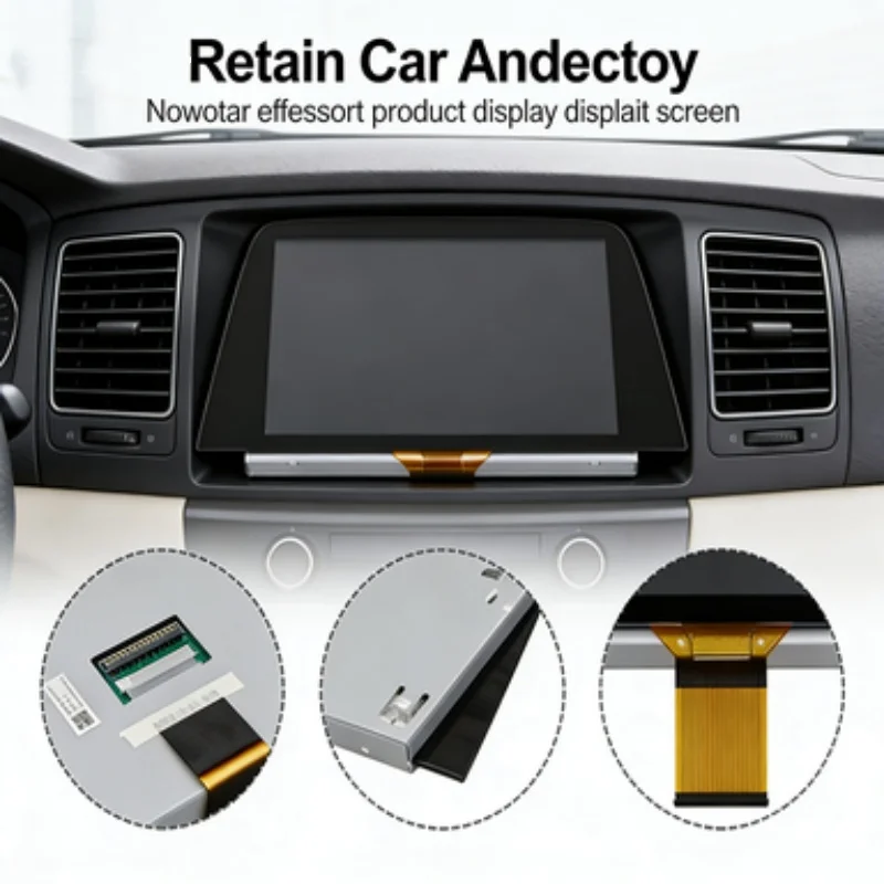 

Car Touch Screen With LCD Display Tools RM 24h Post GM 39018792 Replace For Vauxhall Astra K Mokka Easy To Install Black