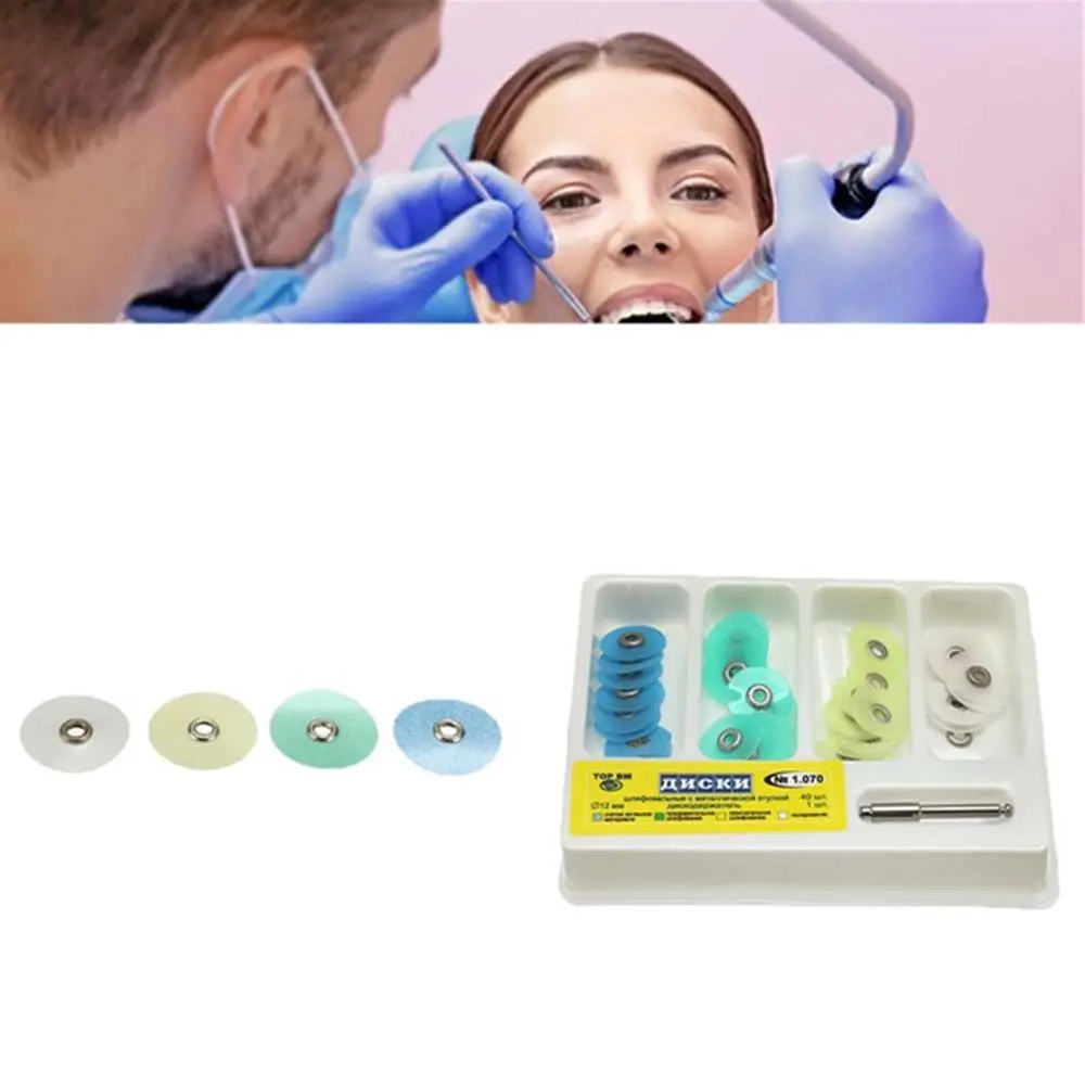 Composite Dentist Tools Mandrel Resin Filling Dental Materials Dental Polishing Discs Polishing Strips Finishing Dental Disc