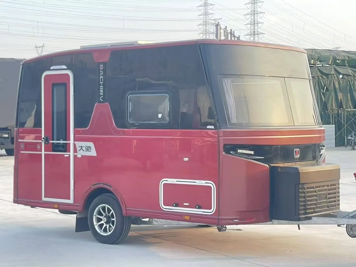 

Прицеп-дача для отдыха и путешествий, внедорожный кемпер-фургон, караван для автопутешествий