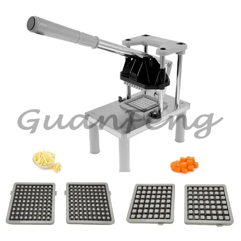 Multifunctional Manual Vegetable Slicer Potato Cutting Machine for Potato Slices and Various Vegetables