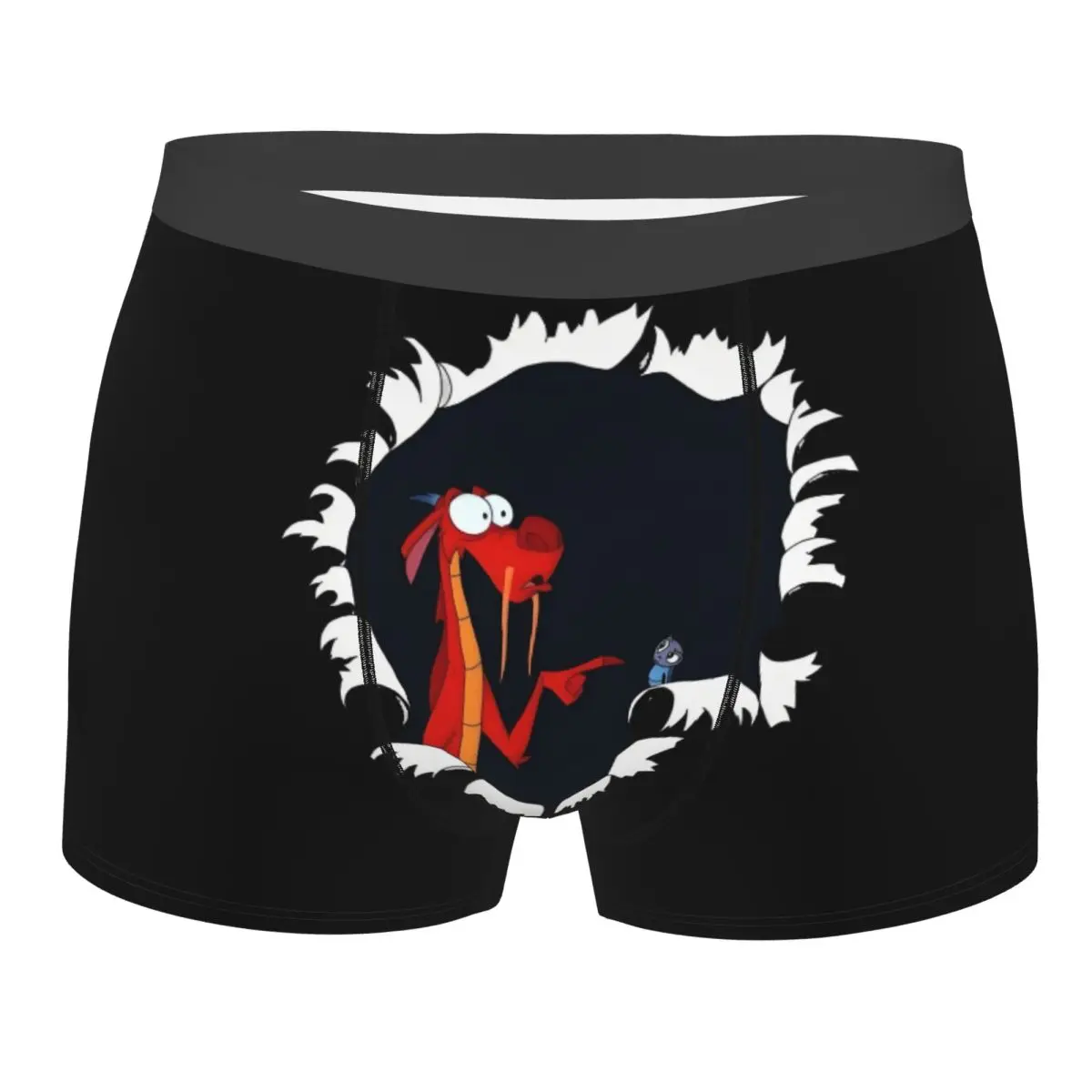 

Custom Mulan Princess Boxers Shorts Men's Briefs Underwear Novelty Underpants