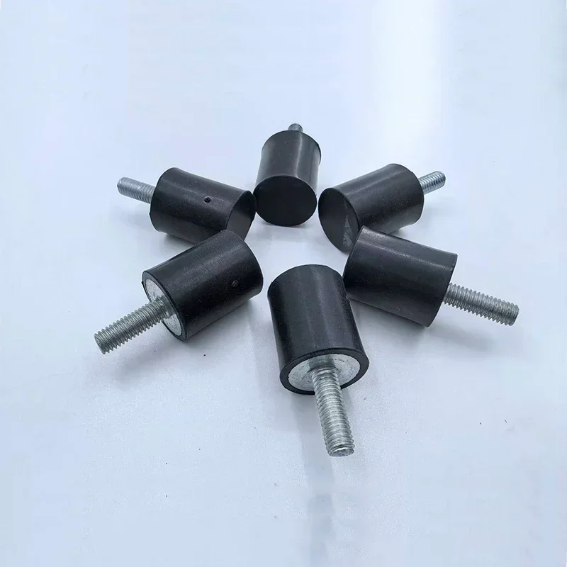 VE Type Rubber Shock Absorber Dia 8-60mm Crash Pad Vibration Engine Isolator Industrial Anti-Vibration Mounts M3 M4 M5 - M10