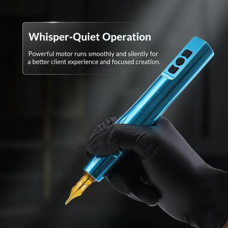 

Wireless Tattoo Machine Rotary Tattoo Pen Original German Motor Power Battery Fast Charge Stroke 3.5mm