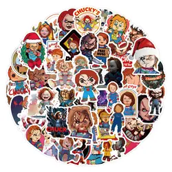 10/30/60PCS Chucky Stickers Frightened Movie Sticker Scrapbook DIY Luggage Laptop Guitar Car Bike Skateboard Graffiti Decals Toy