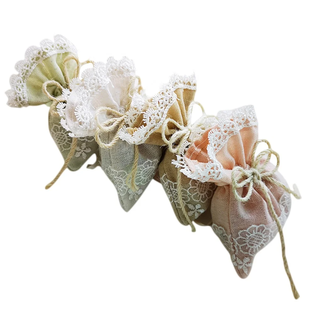 

10 Pcs Gifts Bags Wedding Party Candy Jewelry Storage Birthday for Presents Drawstring Pouches