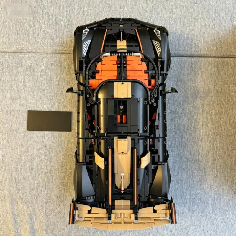 hot sell 4104pcs  V8 TrackEdition Performance Sp Megacar Supercar Building Block Puzzle Model Toy  Birthday Ornament party Gift