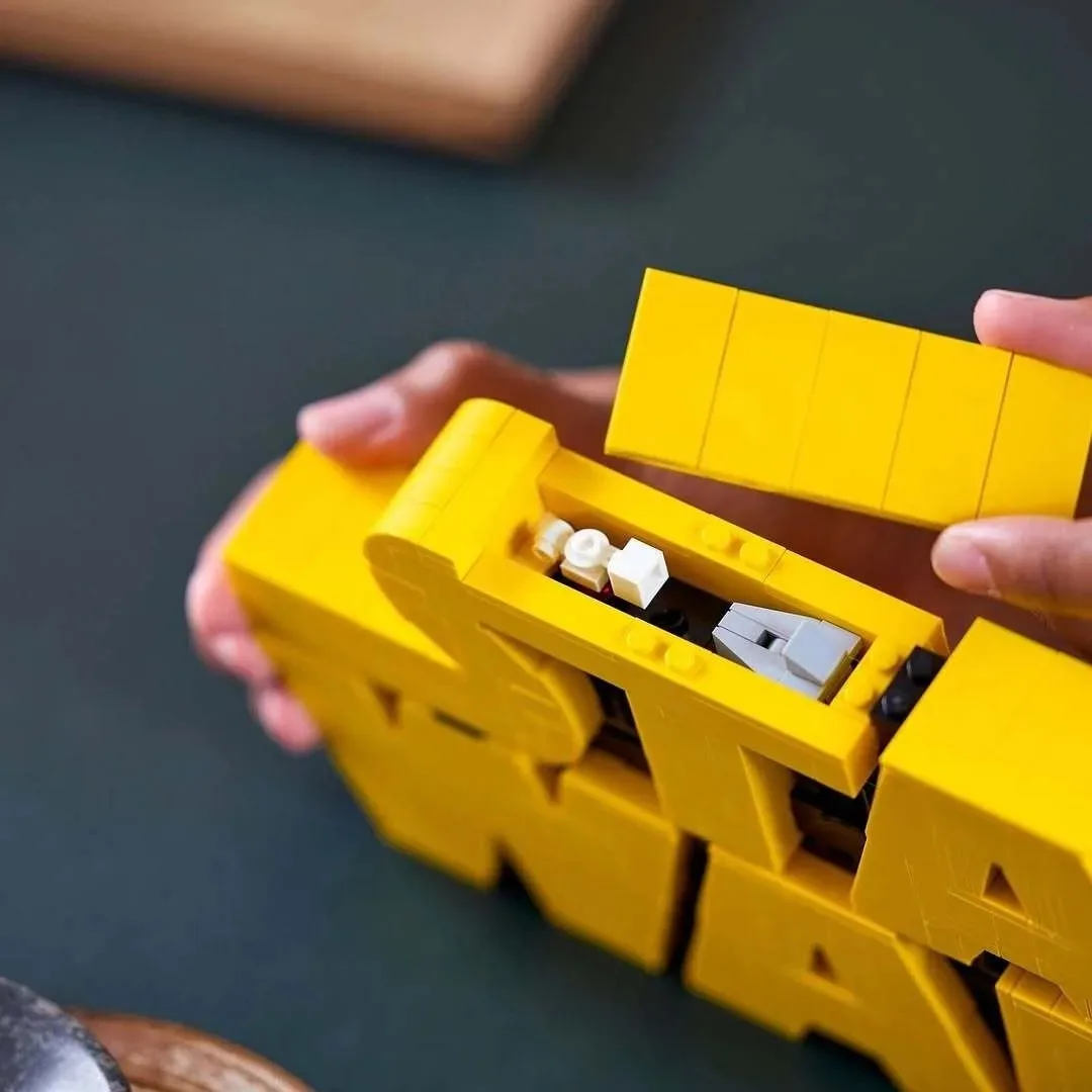 MINISO Disney 700 Uds 75407 bloques de construcción con logotipo de guerra espacial construido en ladrillos adornos 3D ladrillos de construcción juguete regalos de navidad