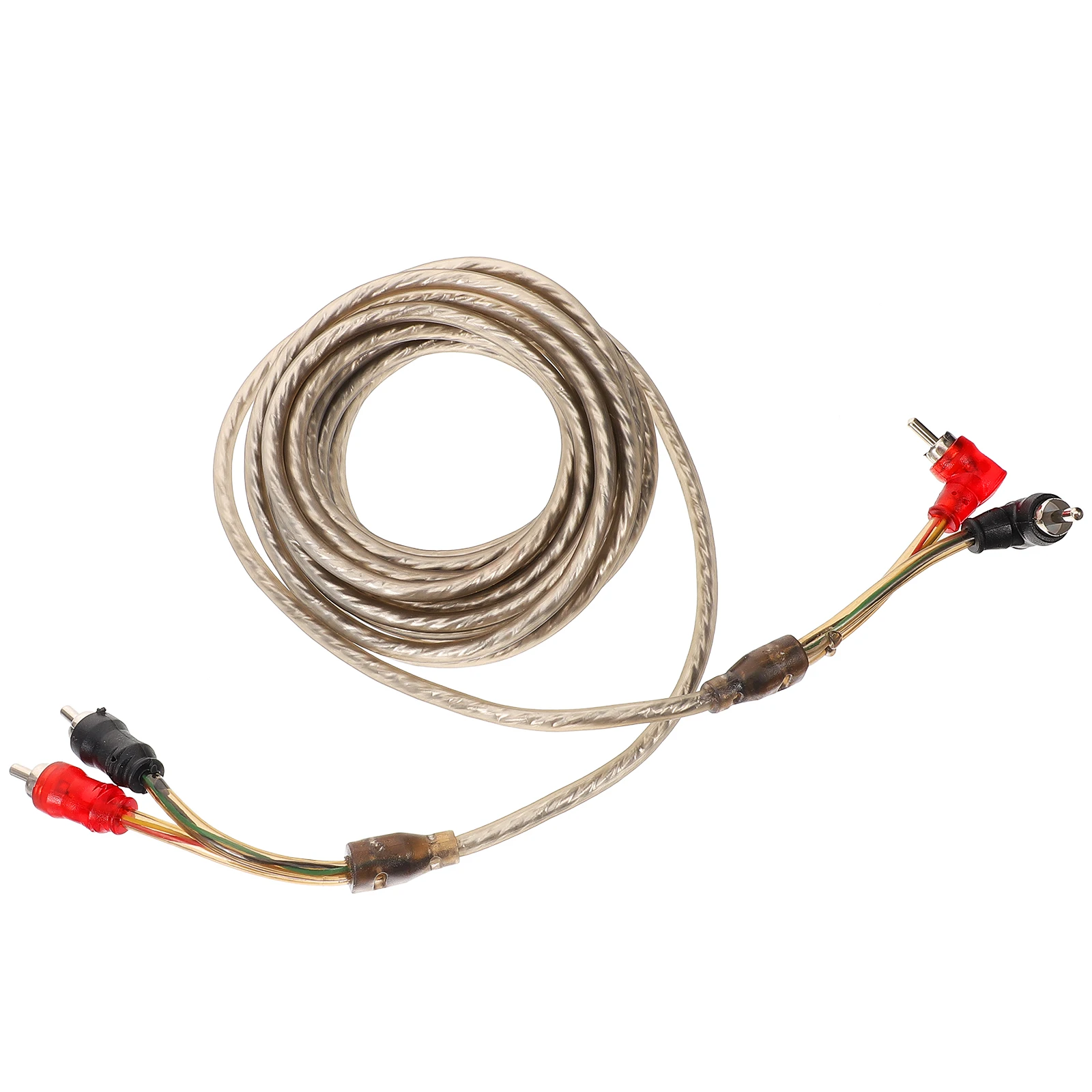 

Car Audio Cable Speaker Wire for Amplifier Subwoofer 30AWG Sound Signal Stability Easy Installation Car Accessories Automotive
