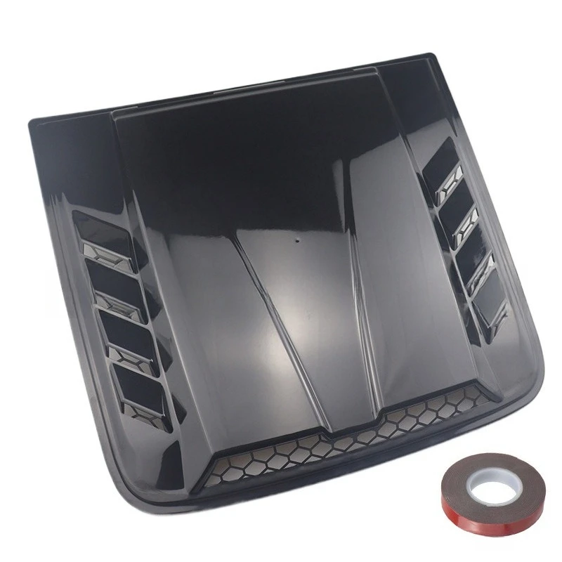 Off-Road Vehicle Engine Hood Decorative Cover, Stick-On Hood Air Vent Trim, Car Exterior Protective Refit Accessories