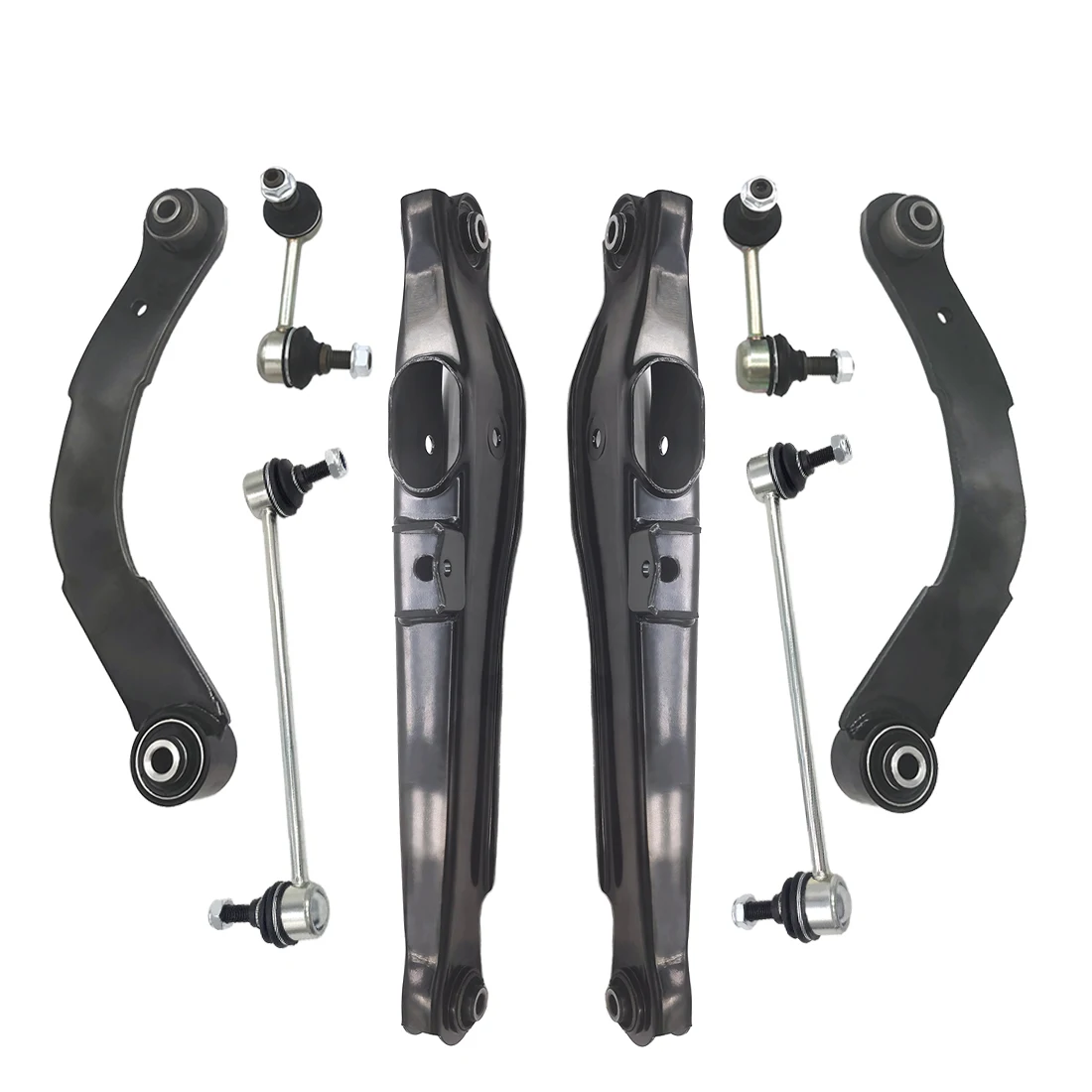 AzbuStag 8Pcs Rear Upper Lower Control Arm Sway Bar Link Kits for Jeep Compass Patriot Dodge Caliber 2007 2008 2009 K641226