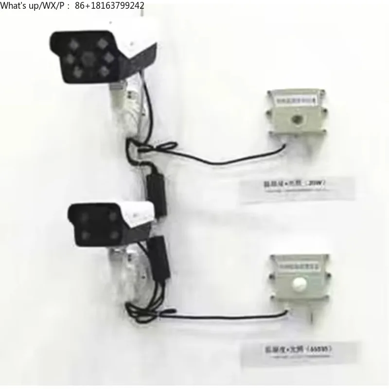 

Wireless Security Cam eras for Farms Wifi Cam era with Temperature Humidity Sensor Greenhouse Farm Workshop Inhouse