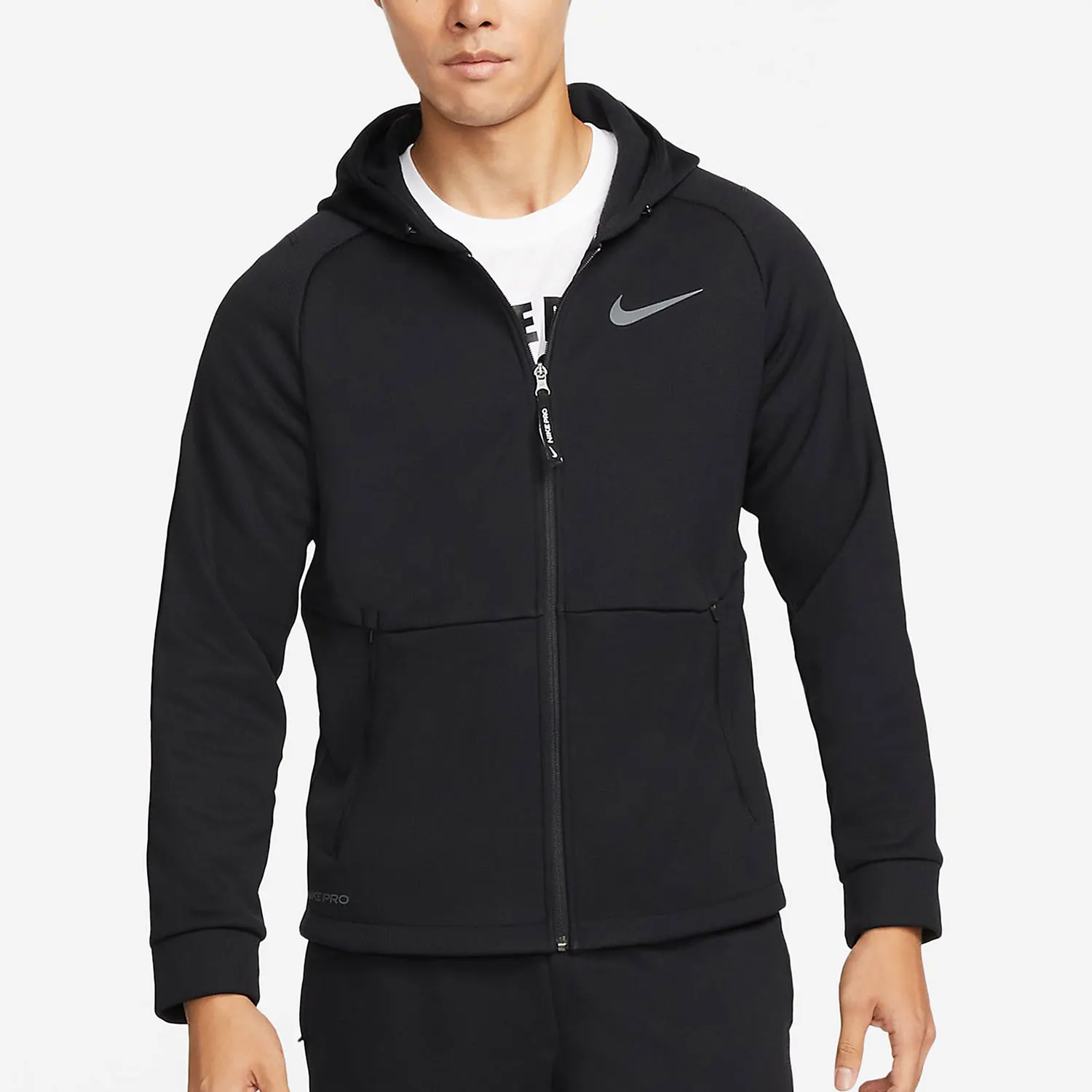 

Мужская флисовая вязаная спортивная куртка Nike с капюшоном DD2125-010