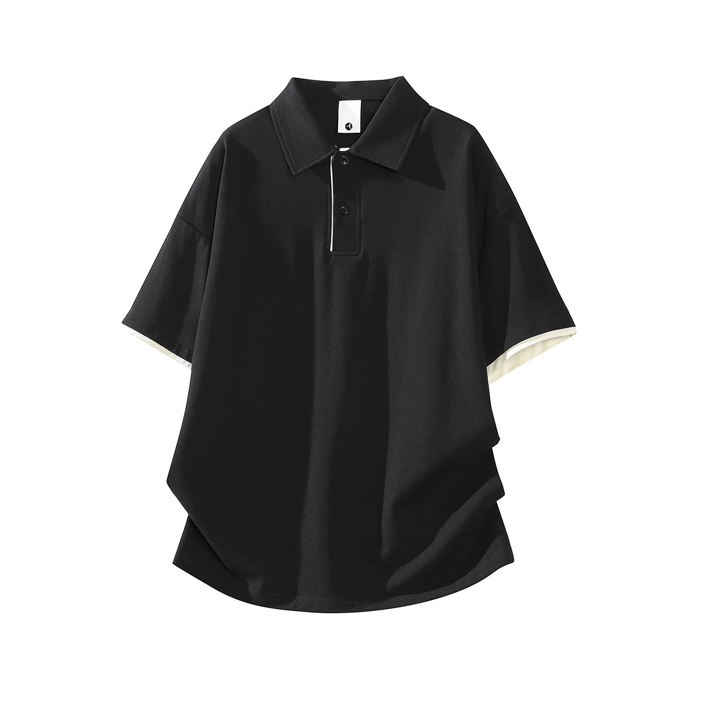 Men's Short Sleeve Polo Shirt Collared T-Shirt Color Block Design Summer New Arrival Casual Breathable Cotton Blend Fashion