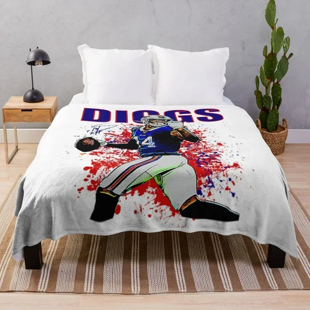 

Stefon Diggs T-ShirtDiggs Throw Blanket Warm Accent Blanket for Living Room Decoration
