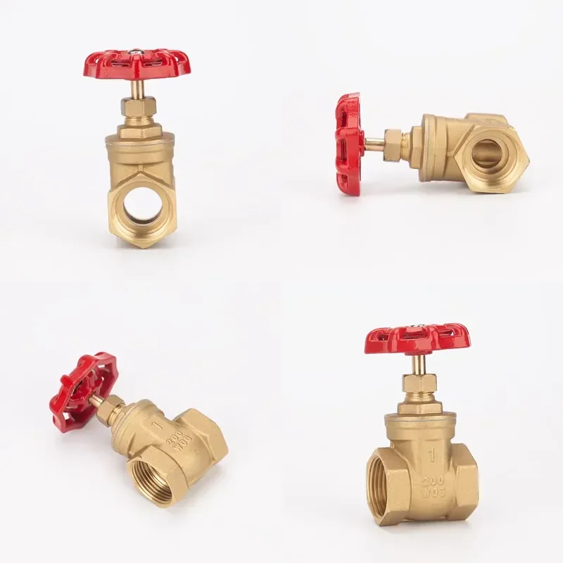 All Copper Brass Gate Valve NPT BSP Water Valve Switch DN15 DN20 DN25 DN100