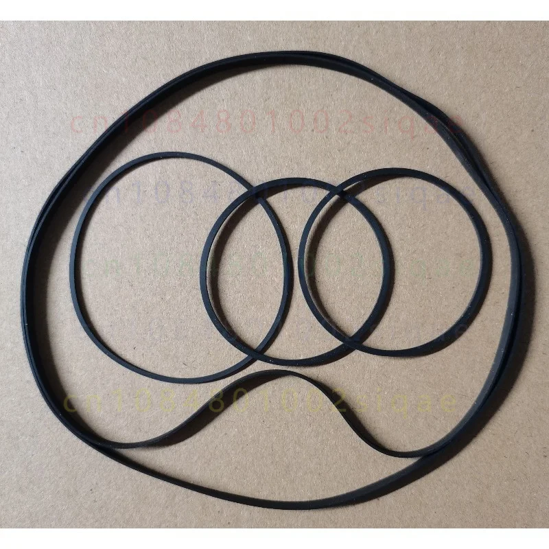 FOR Sharp WF‑939 Boombox Drive Belt Kit, Set Of 5 Pcs Cassette Deck Rubber Belts Repair Spare Part