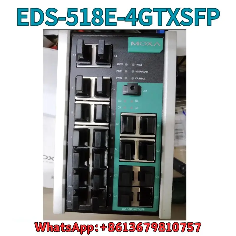 

Used Switch EDS-510E-3GTSFP test OK Fast Shipping