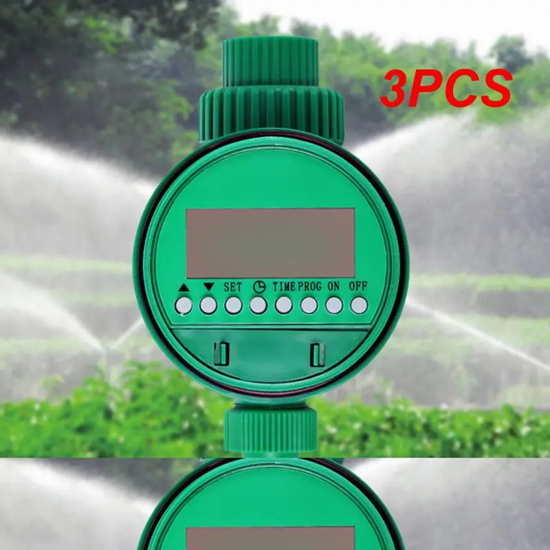 

3PCS Garden Water Timer with 1/2/4-Way Hose Splitter Automatic Watering Irrigation Controller Adapter 4/7 8/11 16mm Hose