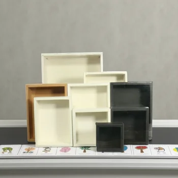 10個裝禮盒,透明PVC蓋紙質包裝盒,長方形抽屜式糖果餅乾盒,大號 8 最佳銷售 大號禮盒 - №7