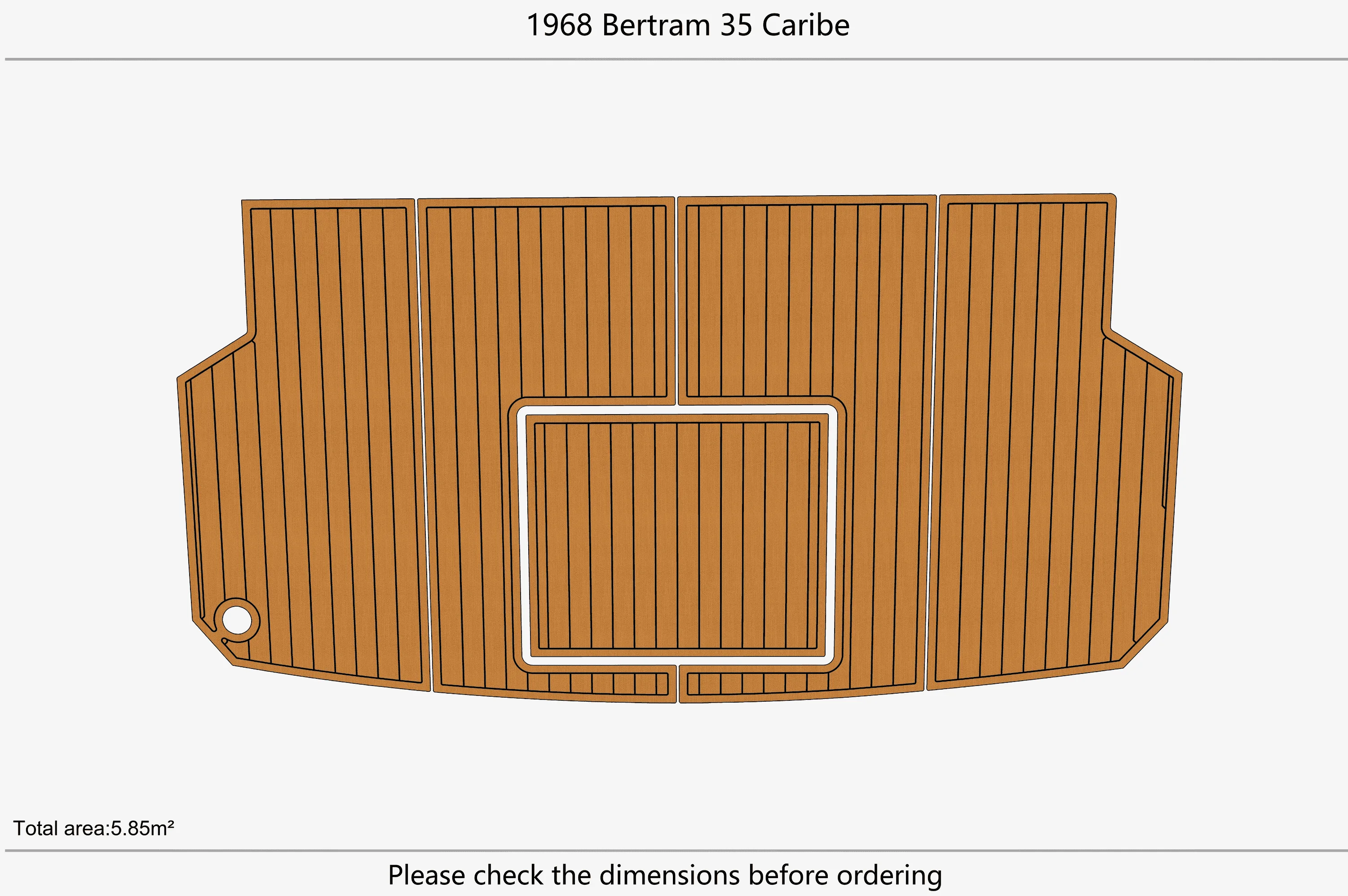 1968 Bertram 35 Caribe 1/4