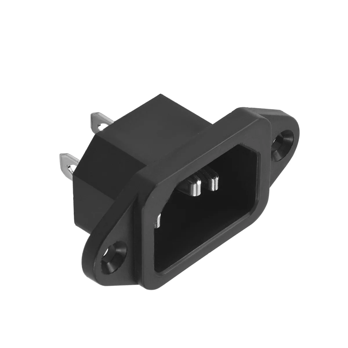 Connettore presa di ingresso alimentazione pannello PCB spina maschio IEC 320 C14 a 3 pin