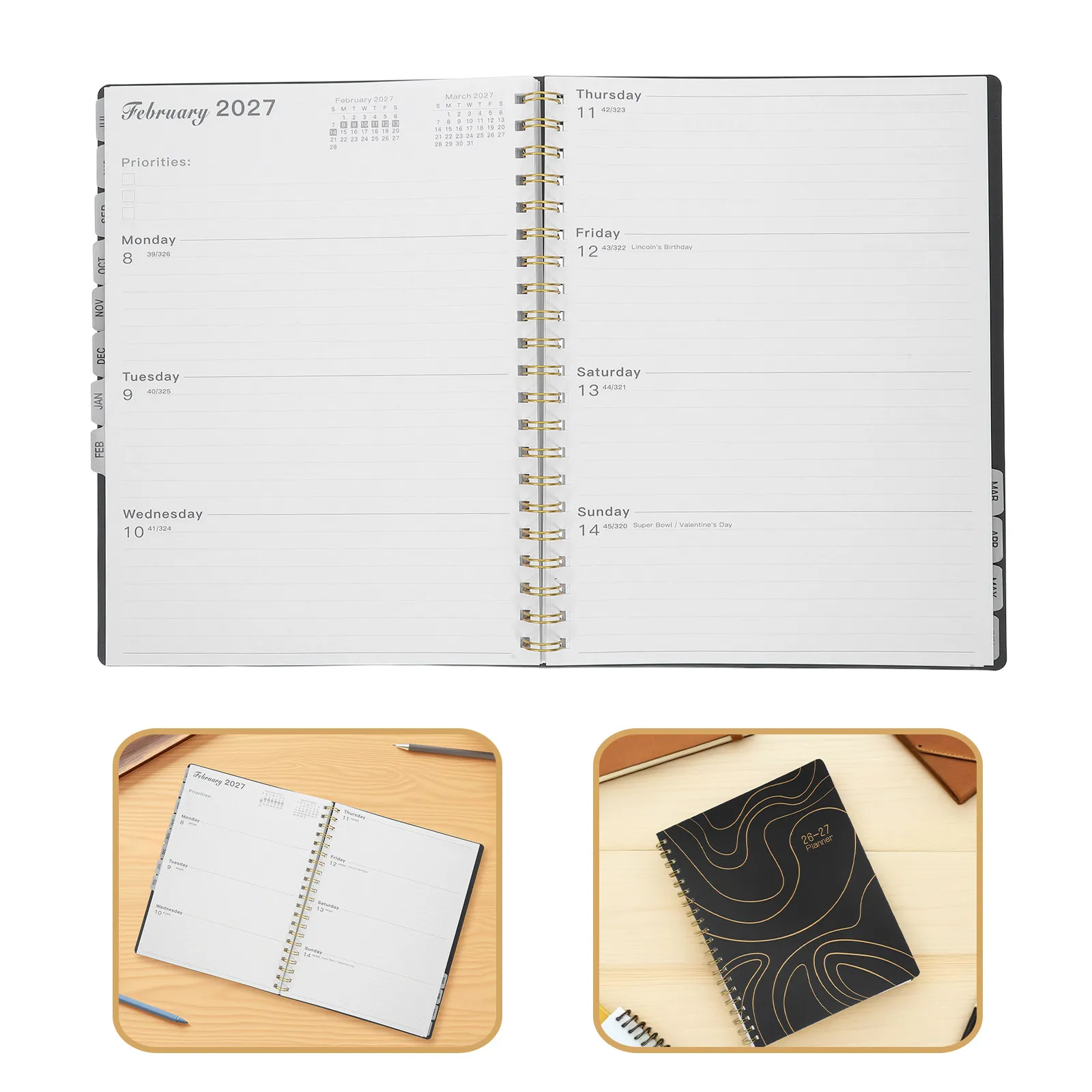 twin-wire-daily-planner-notebook-a4-2026-lightweight-appointment-book-monthly-weekly-planner-calendar-daily-organizer-notebook