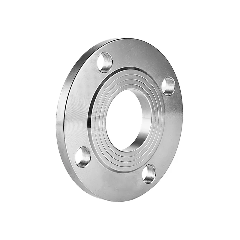 304 stainless steel flat welded flange PN10 national standard butt welding flange welded flange non-standard customized dn50 80