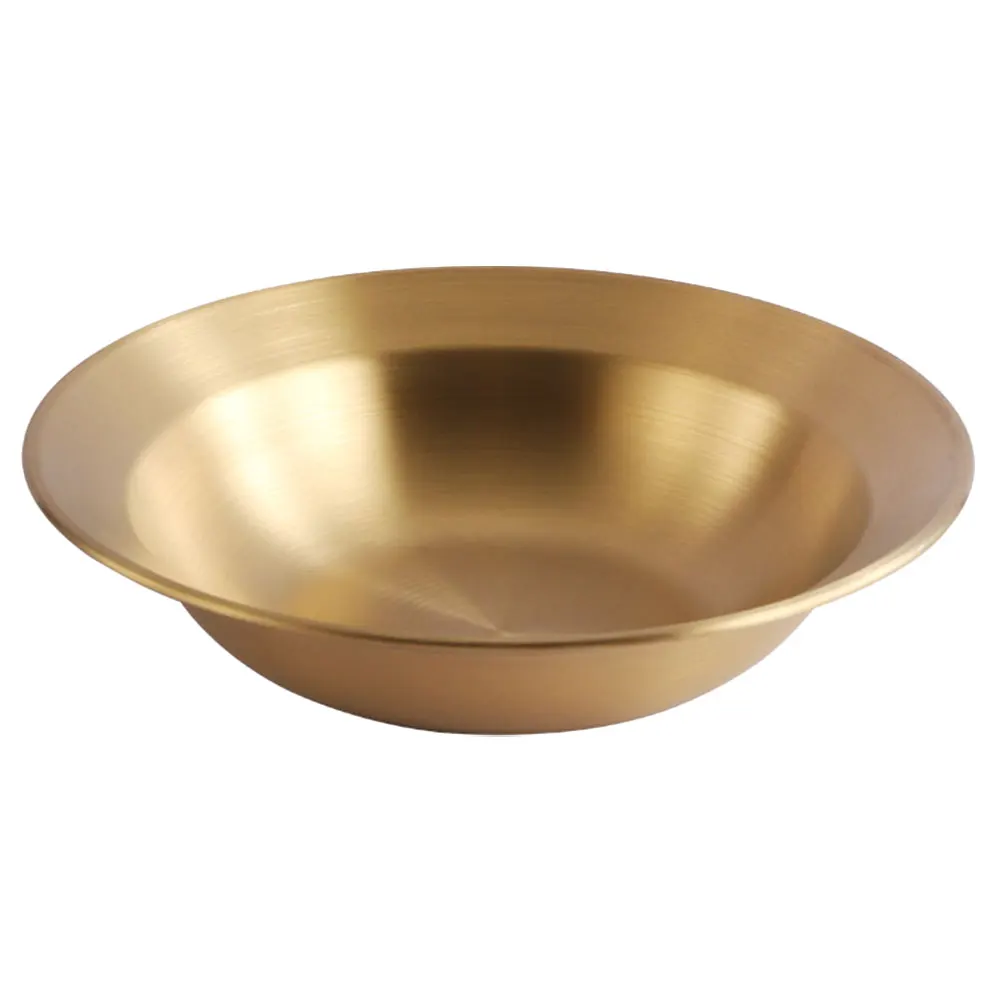 

Сервировка из нержавеющей стали, металлическая еда для макарон, салата, десерта, западного обеденного супа, сэндвича, кухонная посуда, салатница, суповая миска