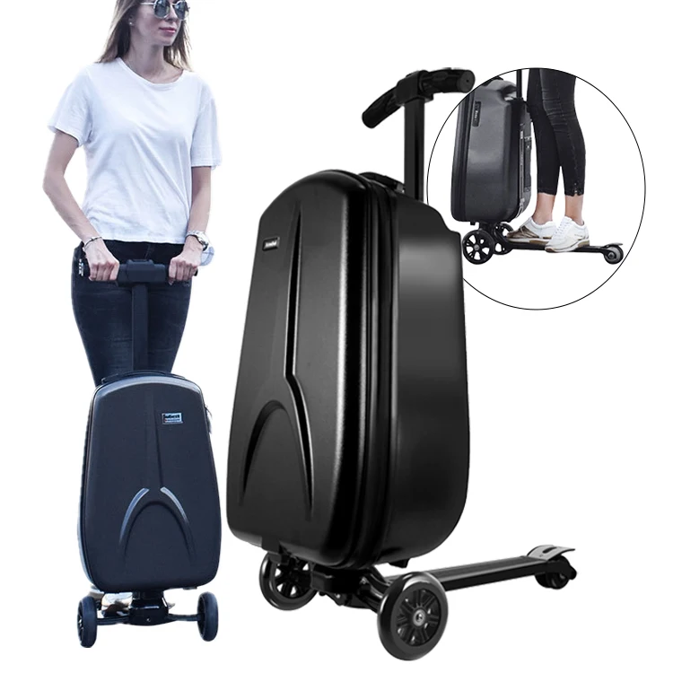 Trolley Scooter Carry On Automatically Follow  Smart Electric Suitcase Luggage Case With Electric Motor