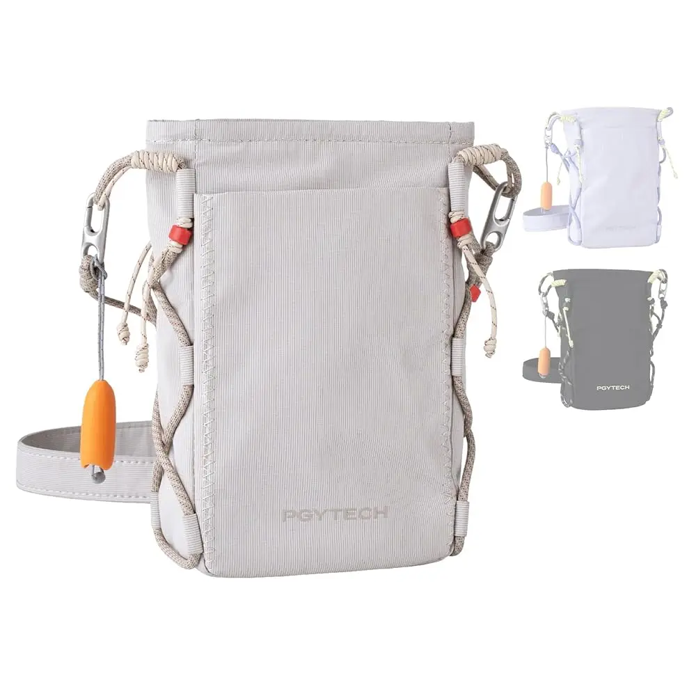 PGYTECH OneGo Casual Crossbody Mobile Bag Lightweight Drawstring Camera Pouch Handbag for iPhone 12-17