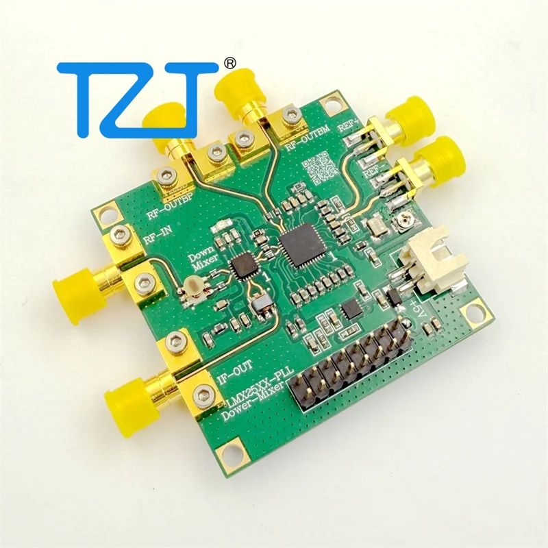 Mao❥ TZT 12.5MHz-6.4GHz ADL5801-LMX2572 PLL Local Oscillator Down