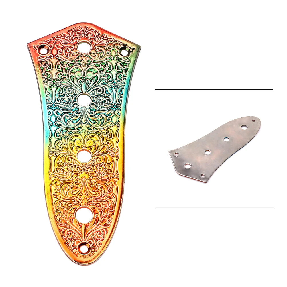 

Bass Guitar Accessories Electric Cover Parts Control Plate Wired for Protective