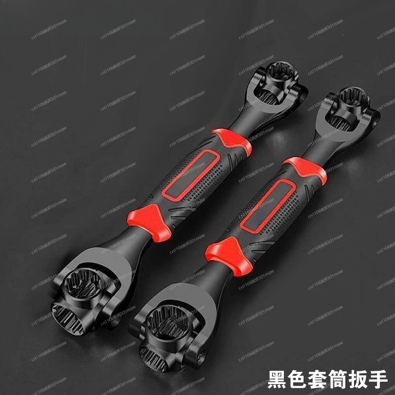 8 In 1 Multi Functional Socket Wrench 52 In 1 Durable Labor Saving Hand Tool For Household Repair