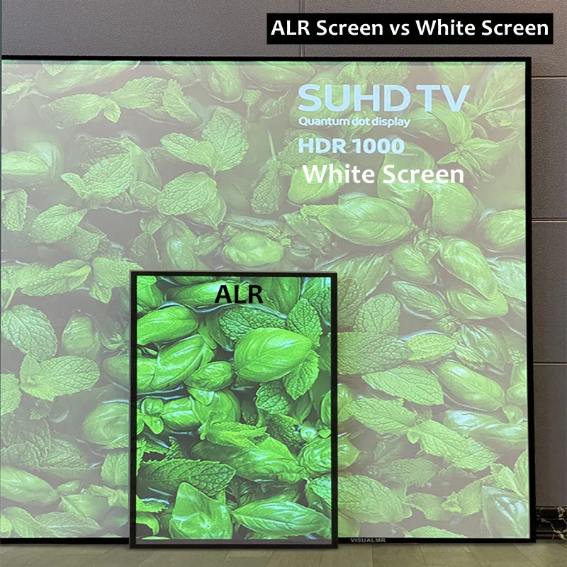 Mivision 80 100 120 150 200 250 Inch 16:9 Alr Screen For Long Throw Projector