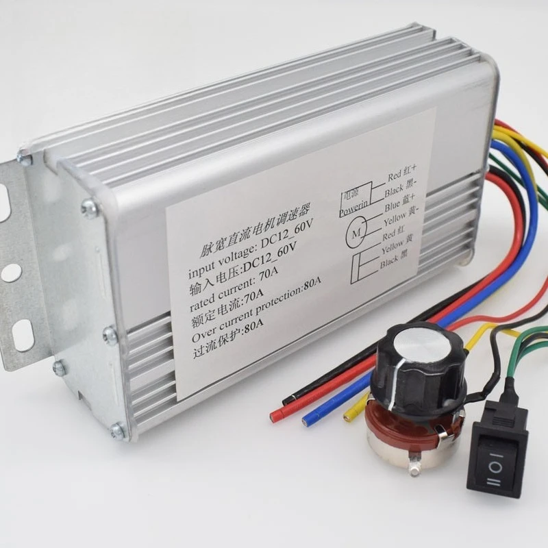 

12V-36V High Power DC Motor Speed Controller Bidirectional Brushed Motor Driver