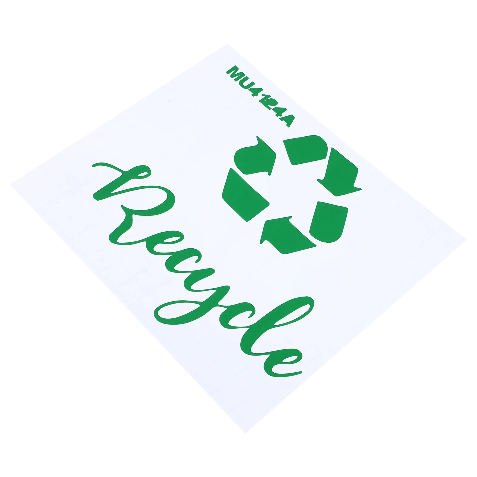 Trash Can Stickers Recycling Classification Self Adhesive Decal Pvc Waste Logo Sign Waterproof Removable Home School Garbage