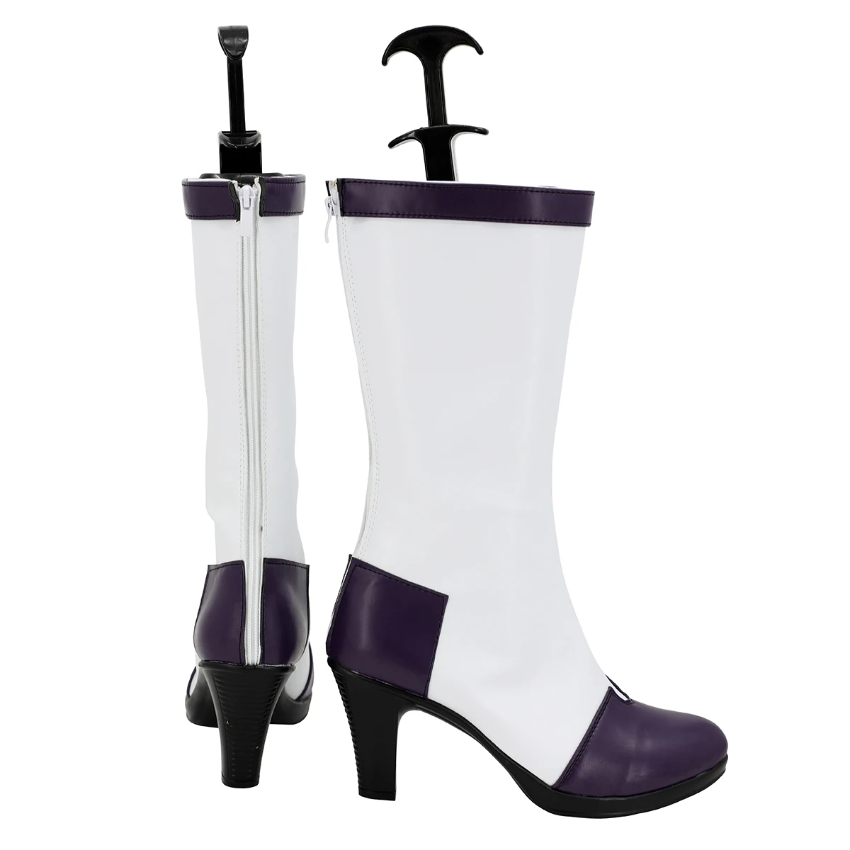 Scarpe cosplay personalizzate My Hero Academia Shinso Hitoshi Stivali bianchi MHA di qualsiasi dimensione