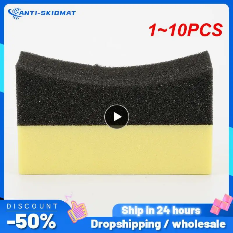 

1~10PCS Car Wheel Cleaning Sponge Tire Wash Wiper Water Suction Sponge Pad Wax Polishing Tyre Brushes Tools Car Wash Accessories