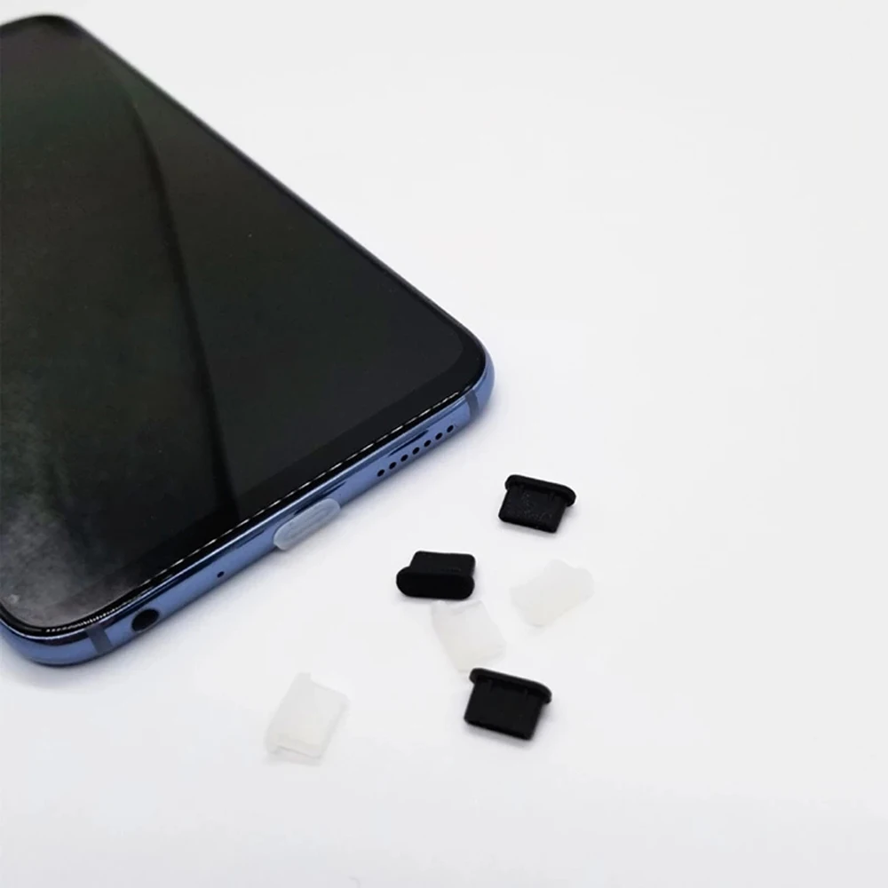 

Черная пылезащитная силиконовая заглушка для USB-порта зарядки, защита от пыли для кабеля USB Type-C, пылезащитные заглушки Type-C