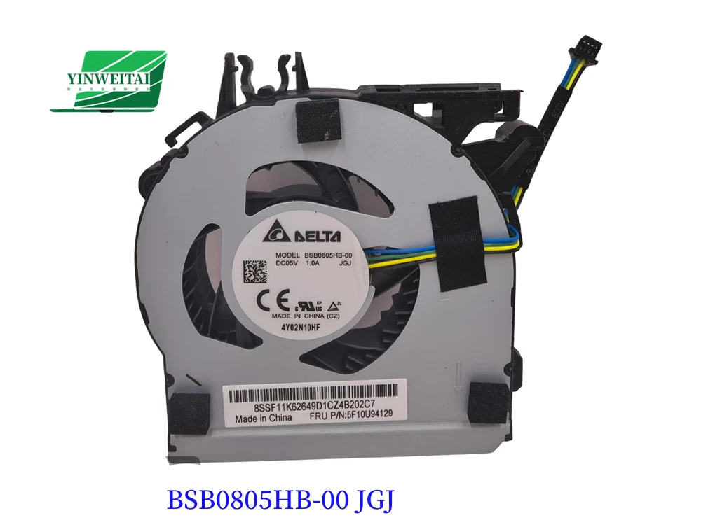 Cooling Fan for Lenovo ThinkCentre Neo 50q Gen 4 Desktop BSB0805HB-00 JGJ EFS-07C05D-EP01 5F10U94129