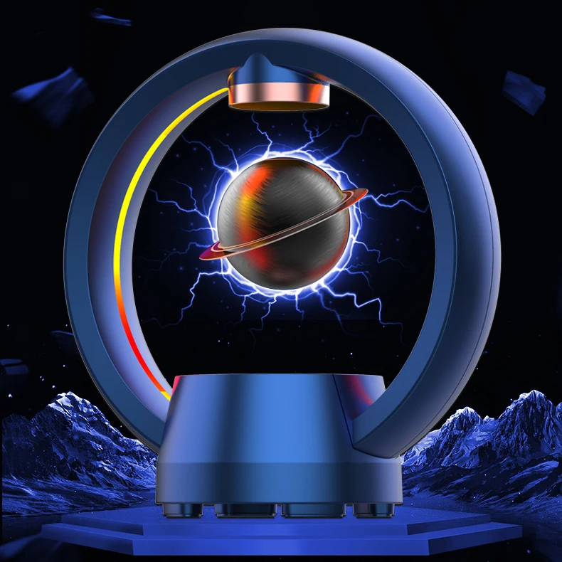 

Wireless Hifi Speaker With Magnetic Levitation Night Light for Gifts Spraker