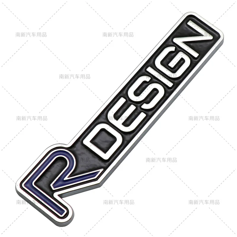 3D Metal R DESIGN Logo Car Rear Trunk Fender Emblem Badge Sticker for Volvo Rdesign XC90 S60 XC60 V70 S80 S40 V50 V40 V60 C30