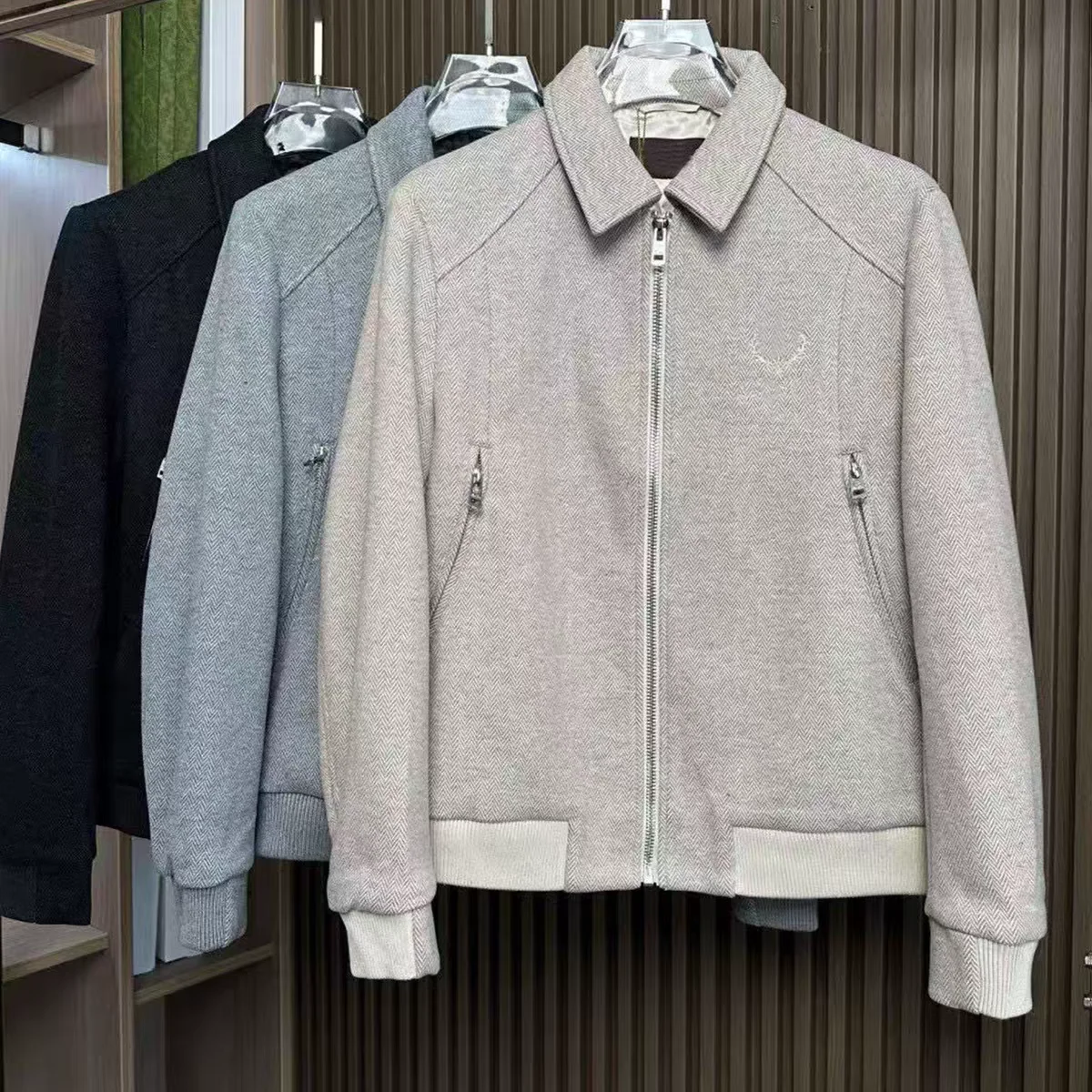 

LP Italian 25aw lapel business casual wool jacket