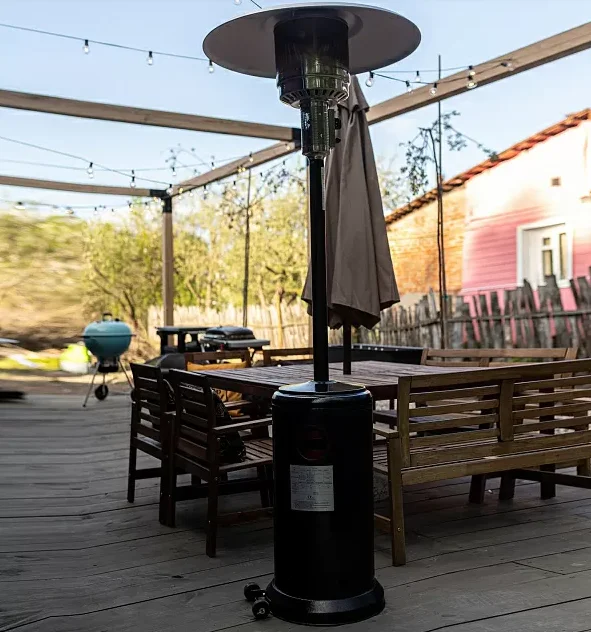 Made in China Brown Color Mushroom Gas Patio Heater