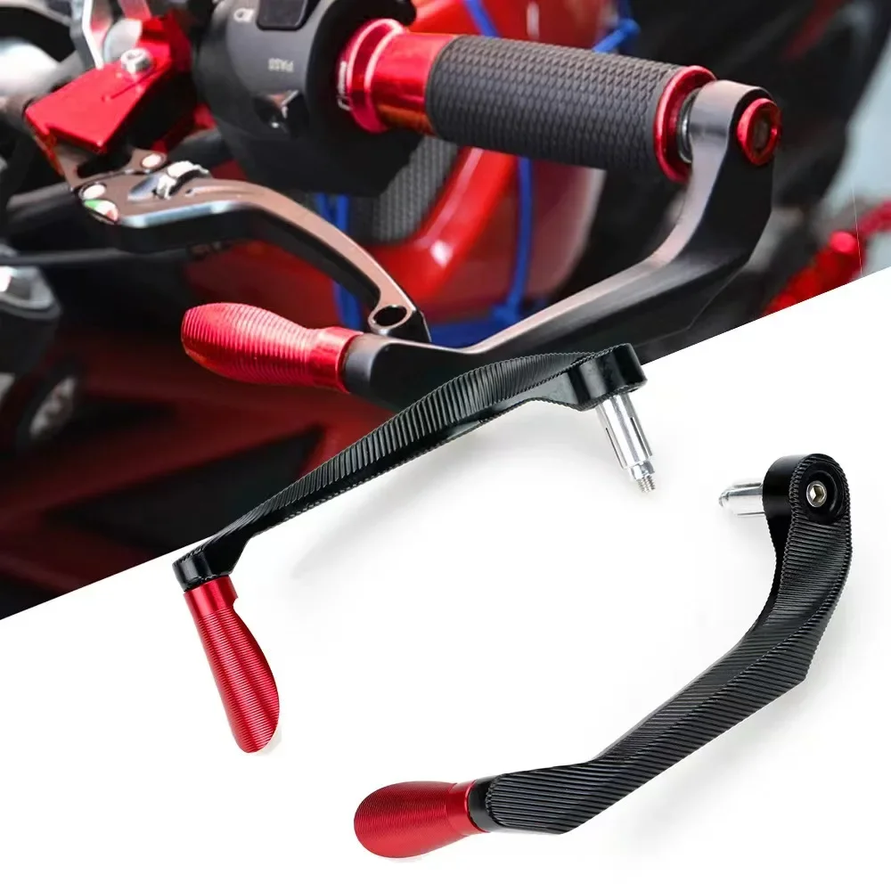 

3D Engraving Universal 7/8" Handlebar Protectors for Motorcycle Scooter Mountain Bikes Brake Lever Guard Acessórios Para Moto