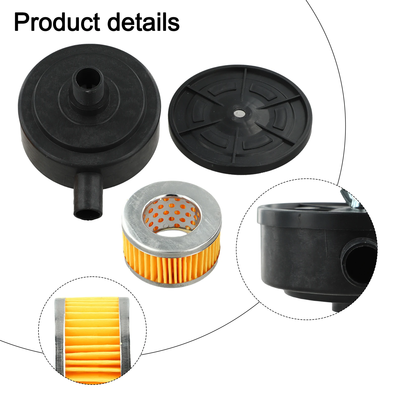 2 stücke Luft Kompressor Schalldämpfer Noise Reducer Luftfilter 20mm Pumpe Zubehör Pneumatische Teile Schalldämpfer Filter Patrone