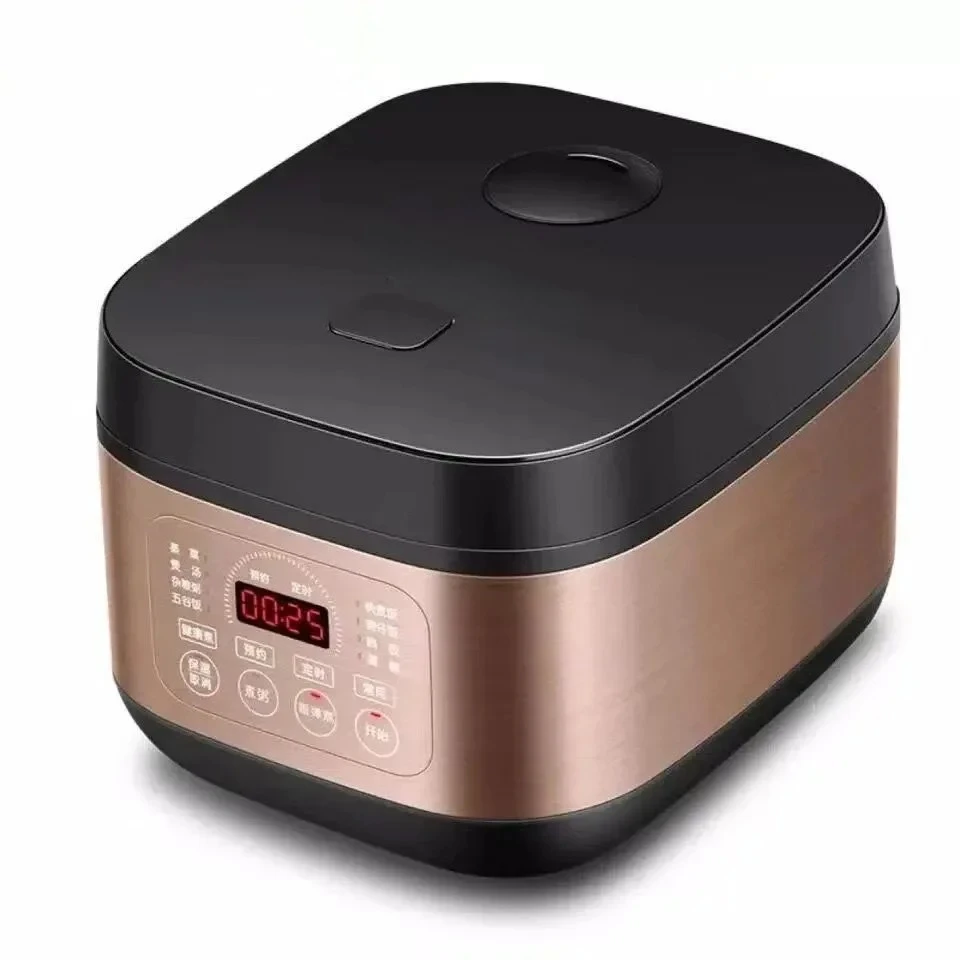 4L Rice Cooker Automatic Household Kitchen Electric Cooking Machine 2-8 People Food Warmer Steamer For Dormitory
